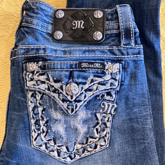 Miss Me skinny jean size 30x30 - Picture 2 of 5